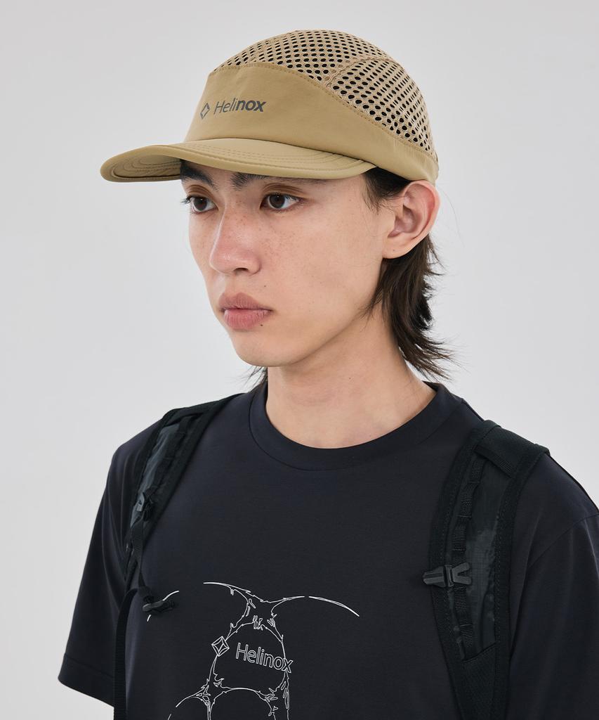 Hellinogseuweeo Mesh Hybrid Cap_Beige