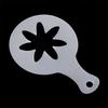 16pcs DIY Latte Mold Coffee Art Stencils Decorating Foam Tool Cappuccino