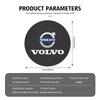 2pcs Car Water Cup Bottle Holder Anti-slip Mat Pad Suede For Volvo EX30 XC60 XC40 V60 V40 XC90 XC70 V50 S60 V70 S90 Olestar AWD