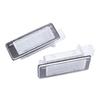 2er-Pack Schwarze 18-LED-Kennzeichenleuchten für Renault Espace MK4 & Scenic MK2 (2003-2010)
