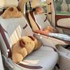 Four Seasons Universal Cute Cartoon Car Neck and Lumbar Support Pillow Set