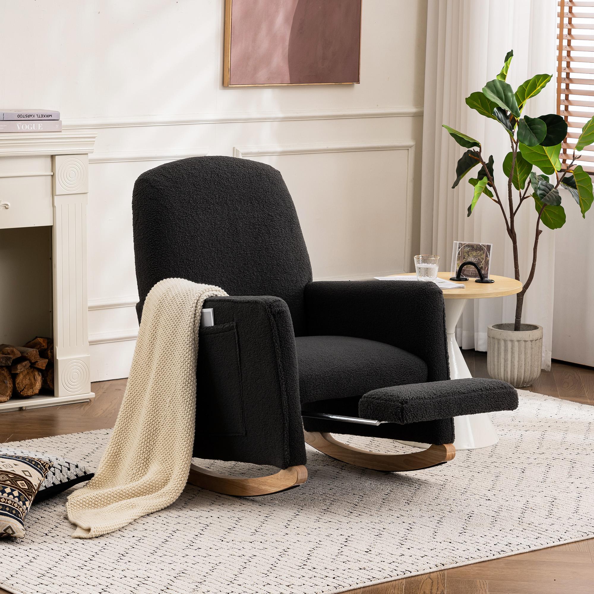 044 Rocking Chair with Stool, Recliner