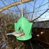 Rainproof Bird Feeder Outdoor Hanging Bird Feeder Garden Wild Bird Feeder for Backyard Balcony Patio Porch Deck Birdwatching