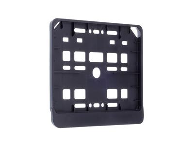 Motorcycle License Plate Frame, Black