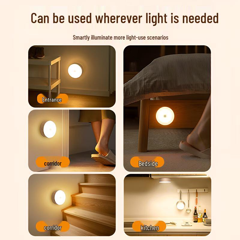 Datouren Rechargeable Motion Sensor Night Light
