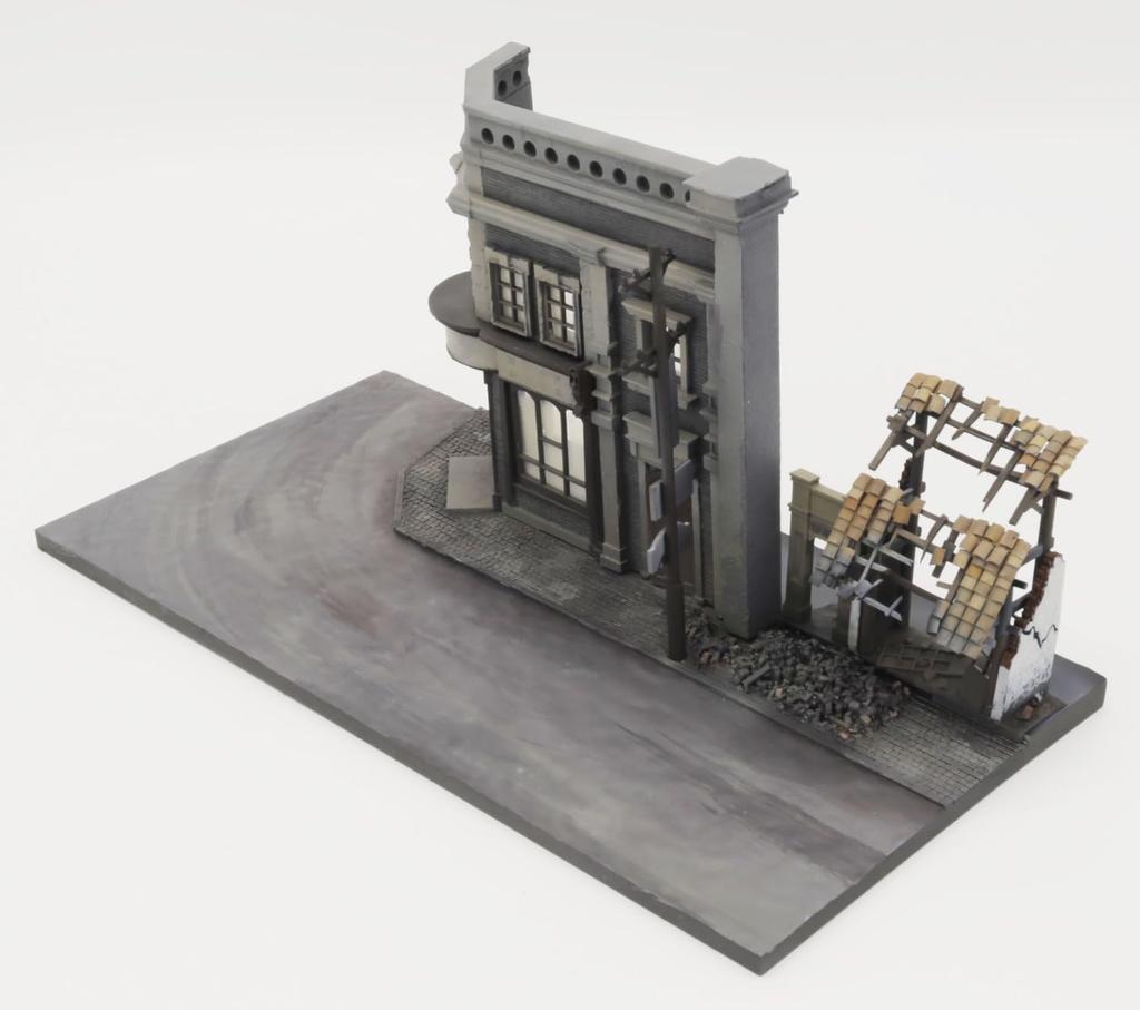 Frog King Hobby Scale War Diorama Chinese Architecture 1 Resin Kit FGK72004 1/72 Series (Scenery)