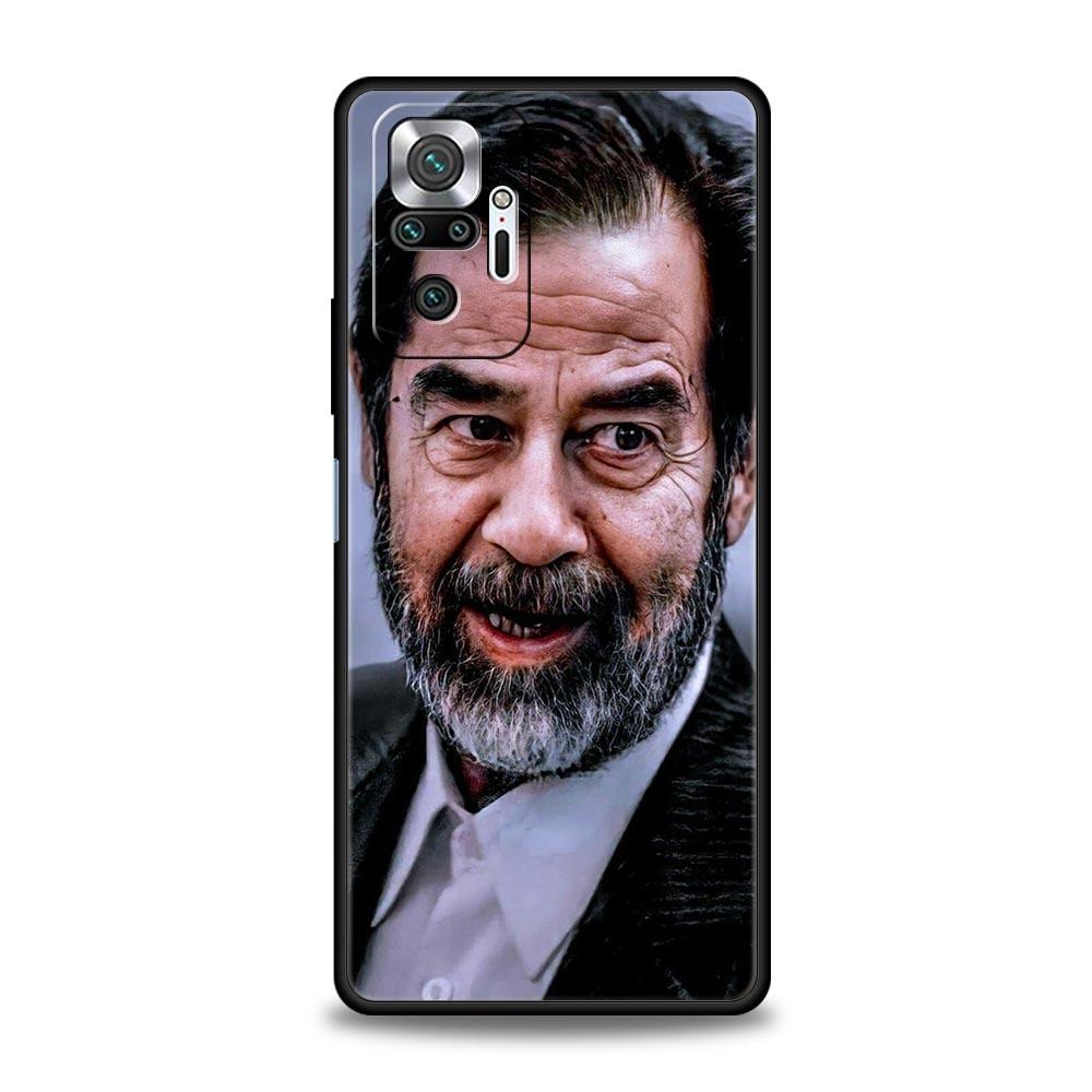 Arabic Iraq Saddam Hussein Phone Case For Xiaomi Redmi Note 14 13 5G 10 11 12 Pro Plus 4G 14C 13C 12C 10C Black Cover
