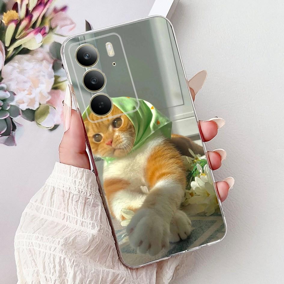 

For Realme C75 Case 2024 Cute Lion Marble Panda Soft Silicone Clear TPU Phone Back Protective Cover For Realme C75 4G C 75 Coque Realme C75