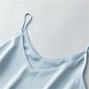 Sling Vest Women's Bottom with Satin Top Inside, Imitation Silk Loose Outside, Fat MM Large Size Women's Clothing Is Sexy