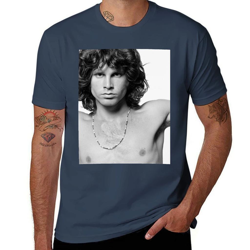 T-shirt Jim Morrison Taglia L Vestibilità Comoda