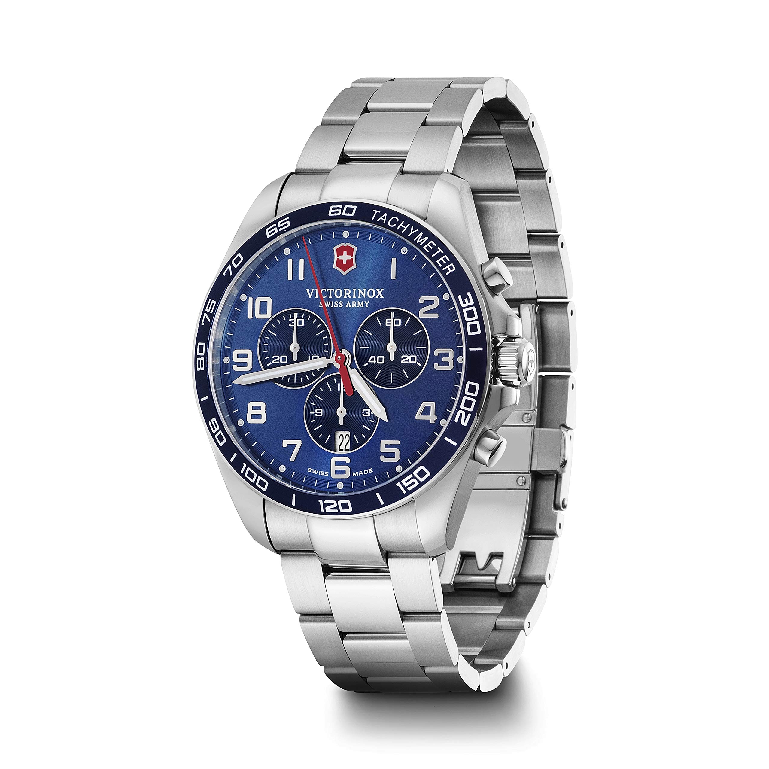 

Victorinox FIELDFORCE CLASSIC CHRONO 241901 Men s Silver Watch