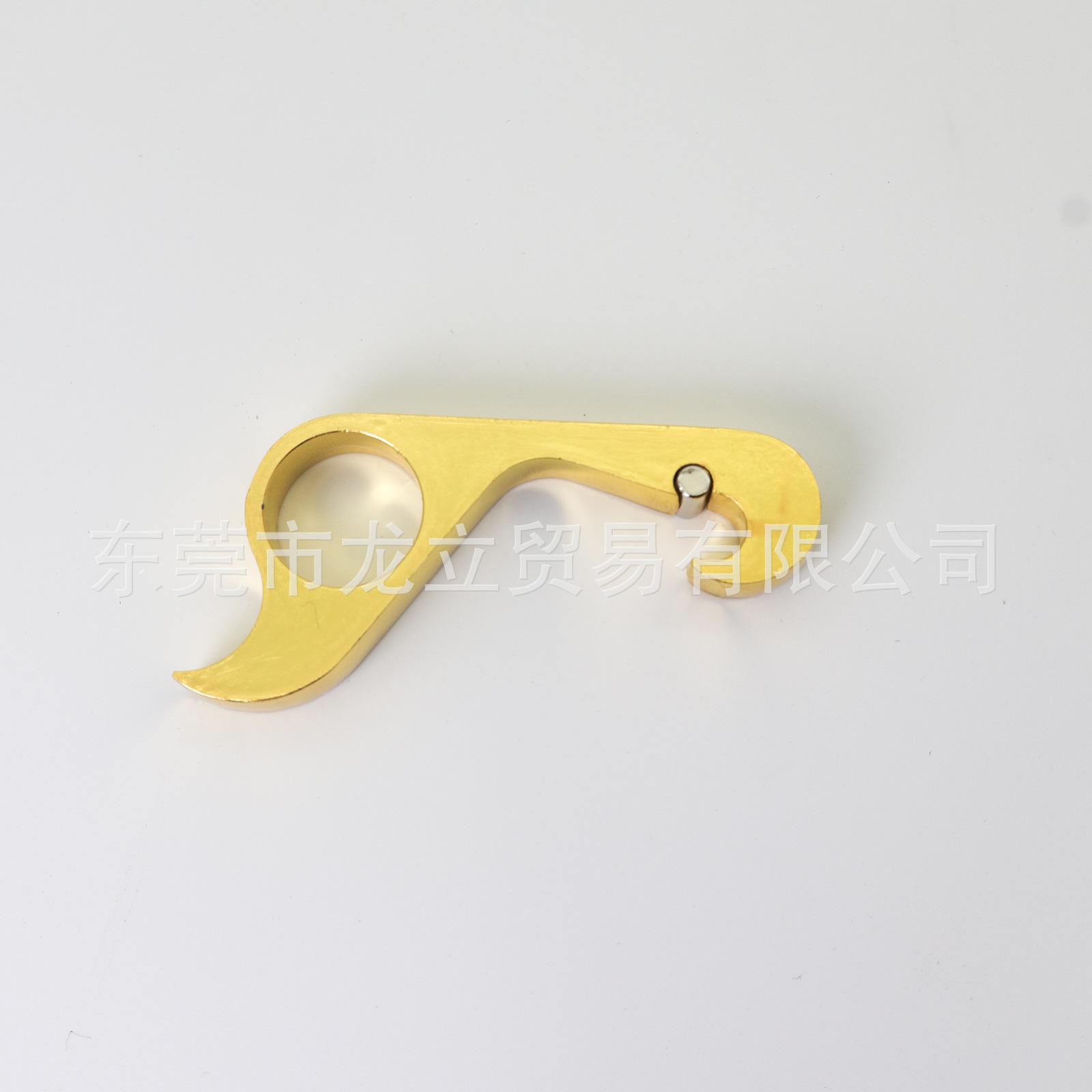 New H-type one-handed grab opener H-type one-handed bottle wine bottle opener золотой