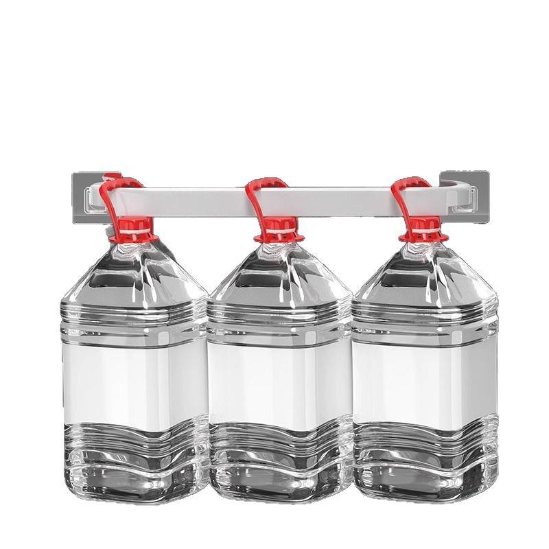 Punch-Free Wall-Mounted Bathroom Shoe Rack: Draining Slipper Holder Behind Door.