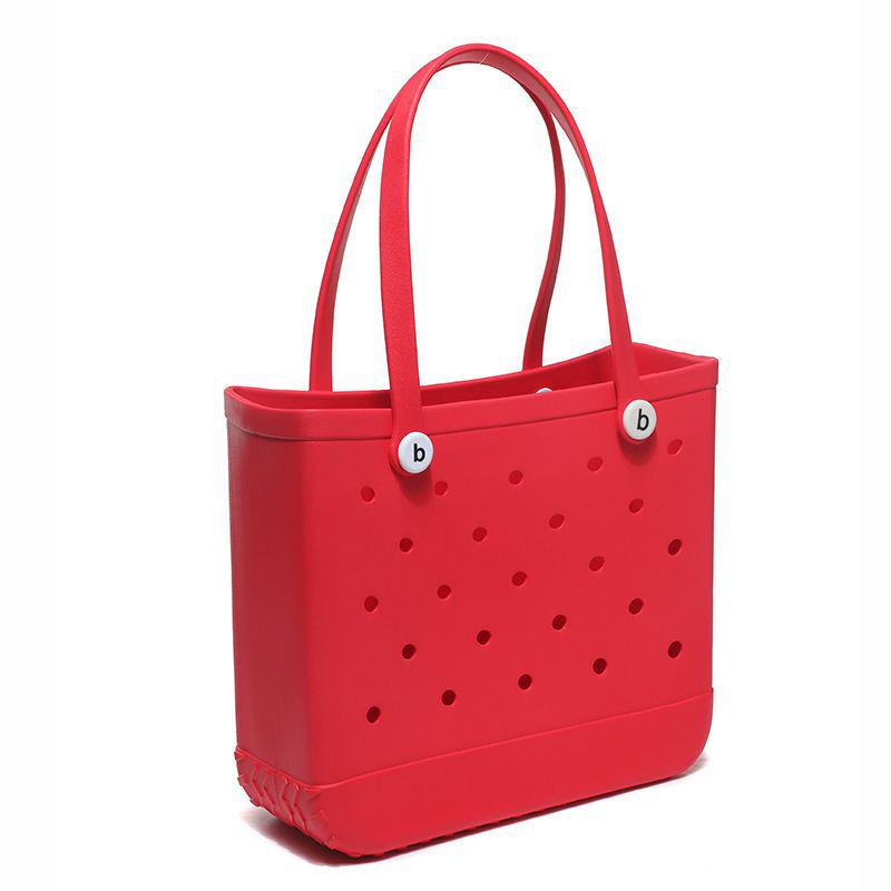 Macaron EVA Portable Washable Pet Basket - Lightweight and Large Capacity Storage Bag for Outdoor Use