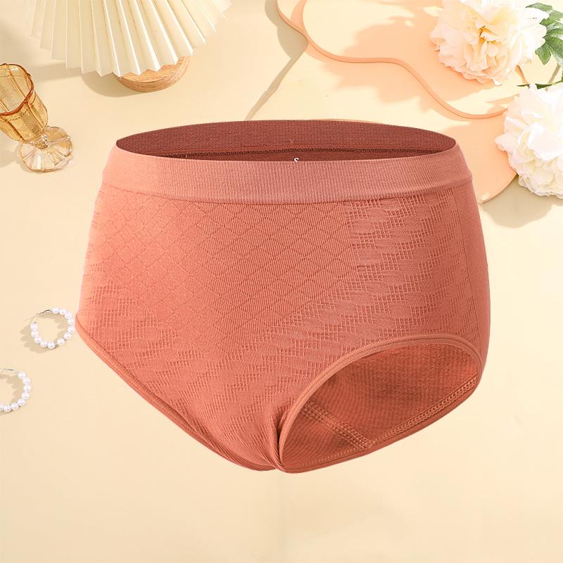 

Bodyshaper сексуальное нижнее белье с высокой талией антибактериальное для женщин мягкие трусы с промежностью бесшовное женское нижнее белье корректирующее белье XL&1pc жёлтый