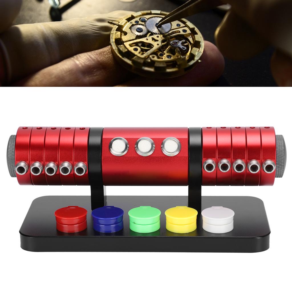 5 Dish Watch Oiler Oil Dip Tool Watch Repairing Maintenance Accessory for Watchmakers