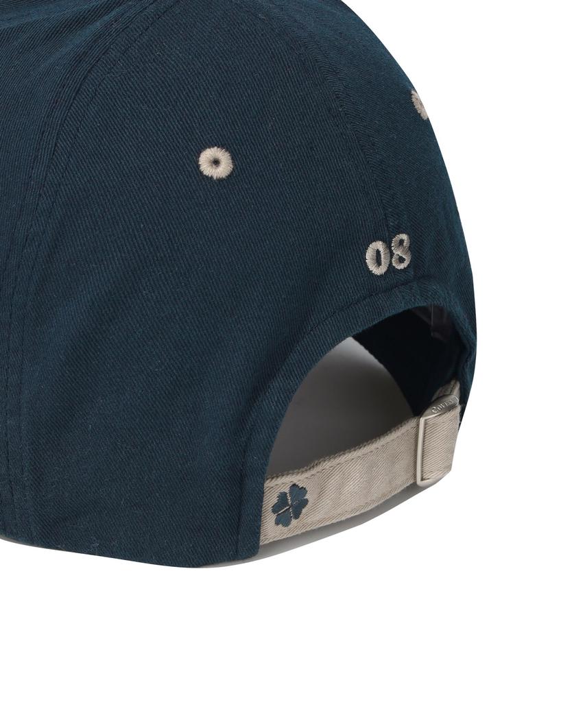 COVERNAT WOMAN Clover Heart Cooper Logo Wappen Ball Cap Navy