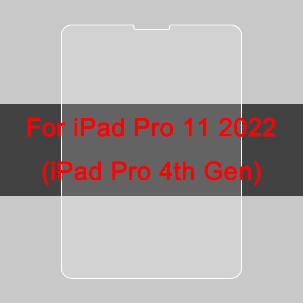 3 Pcs Tempered Glass For Ipad Pro 11 12.9 9 10.2 10.5 Air 4 3 2 Tablet Screen Protector For Ipad Mini 6 5 4 3 1 2020 2025 Glass