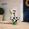 Holiday Goose Costume for Porch Animal Clothing 23 Inch Goose, Decorative Outfit, Creative Clothes Windowsill Yard And Garden, Seasonal Lawn Ornament