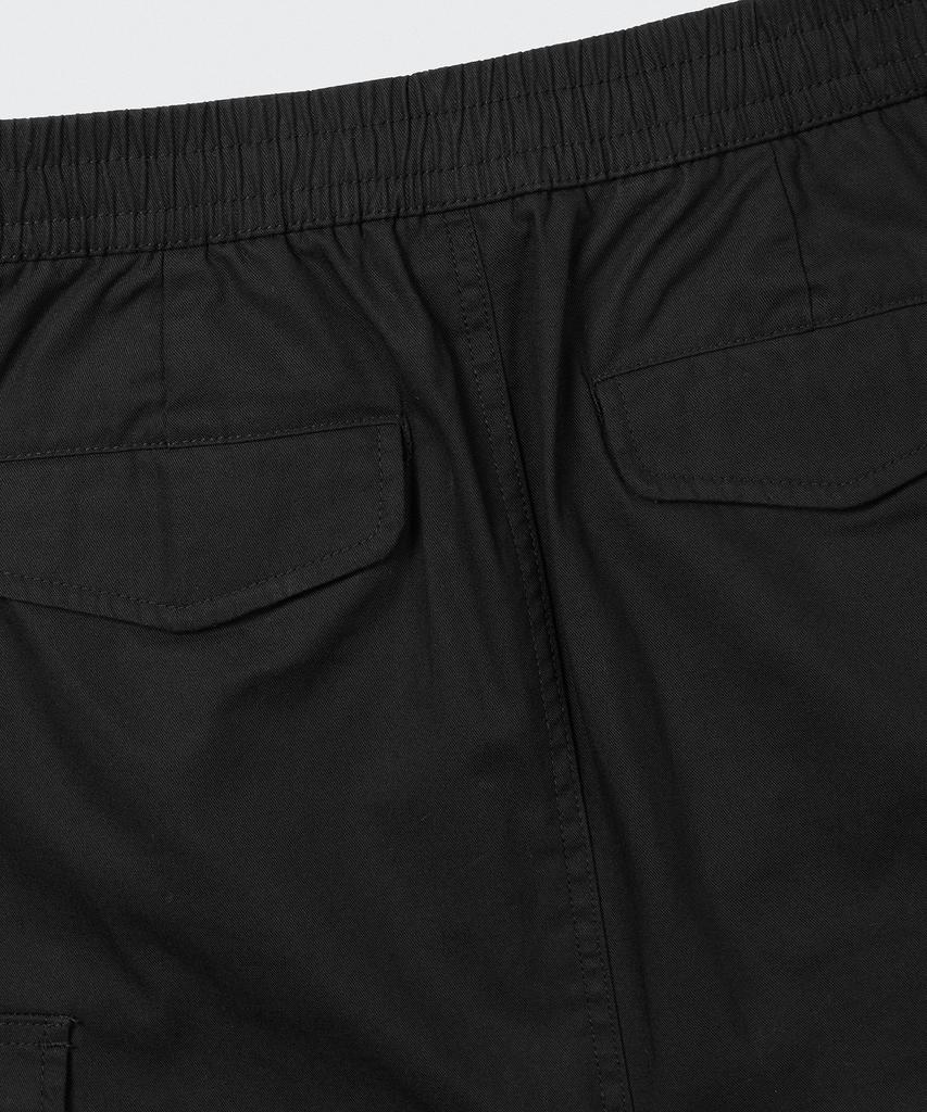 MUSINSA STANDARD WOMAN Women'S Cargo Elastic Midi Skirt [Black]