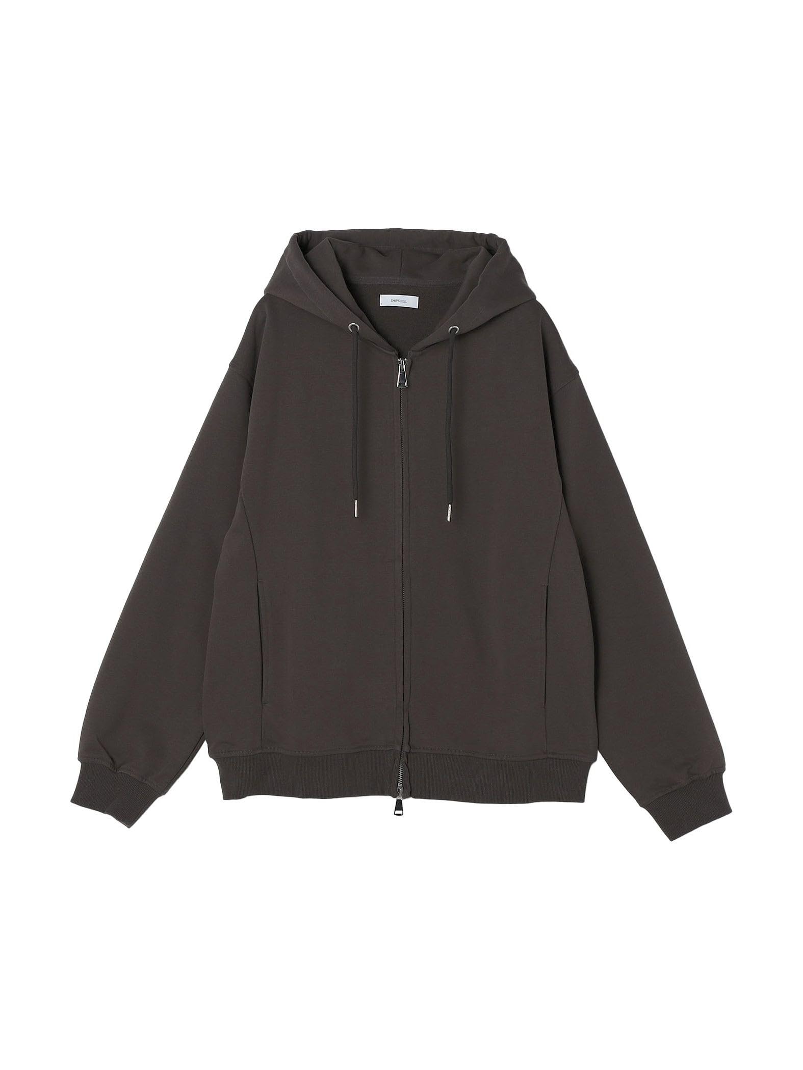 

SHIPS any CLASSY Back-Tuck Sweatshirt Zip Hoodie, Men s, Charcoal Gray, Size L, 712060020