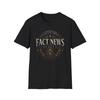 Fact News Emblem T-and Kids Tshirt | Patriotic Seal, Retro Vintage Typography