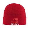 Ayrton Senna Print Bonnet Hats Men Women Trendy Outdoor Skullies Beanies Autumn Winter Pattern Warm Head Wrap Caps