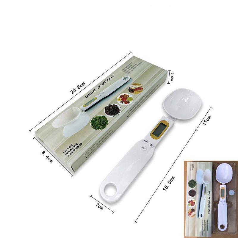 

Scale Weighing Spoon Kitchen Scale Electronic Measuring Spoon G Coffee Powder Scale Baking Scale Electronic Measuring in Battery