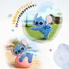 TOP TOY Disney Stitch Series Gachapon Blind Box Figure Soft Vinyl PVC Premium Toy Birthday Gift for Disney Character Collectors "Genki Yoga" [1 Piece]