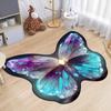 Colorful Butterfly Carpet Living Room Carpet Bathroom Mat Children's Bedroom Bedside Carpet