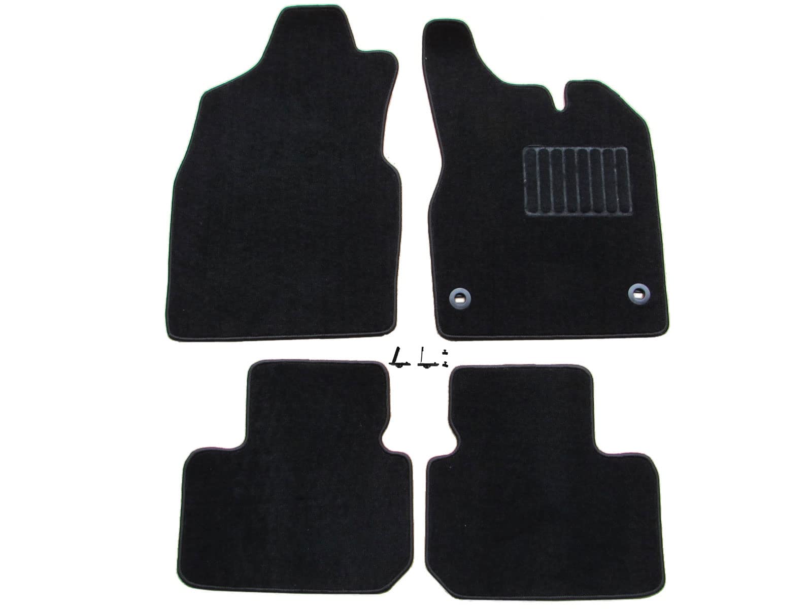 

BRIGHTZ Tuft LA900S LA910S Коврик для пола LA900 LA910 A900 A910 900 910 [FLOOR-MAT-051] чёрный