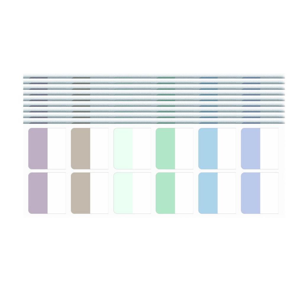 10 Pcs Sticky Notes Page Markers Practical Reading Tabs Self-adhesive Sticky Index Tabs for Books Bookmarks Binders