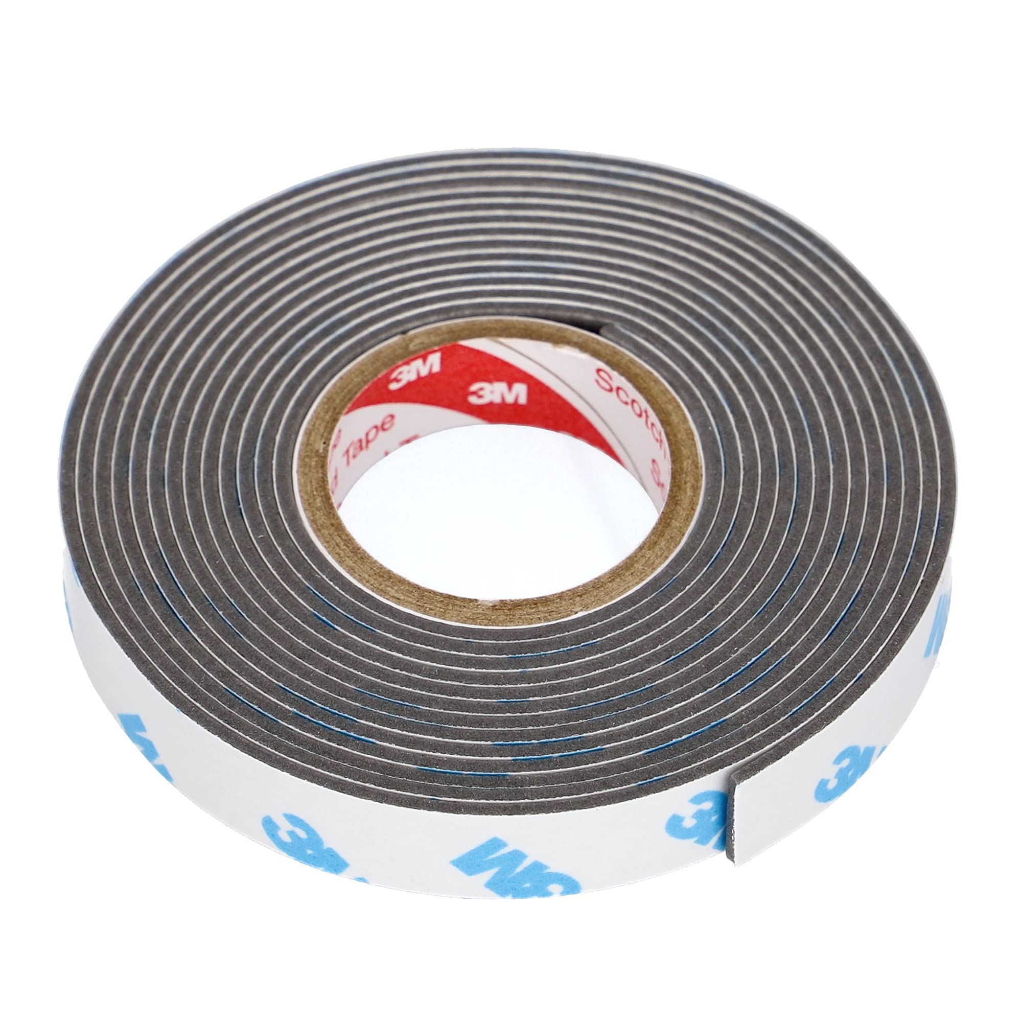 Amon Tape mirror aero Exterior Use Gray 10mm Width x 2m Length x Thickness Automotive 3973 Ultra-Strong Double-Sided (for covers, antennas, etc.) - - серый