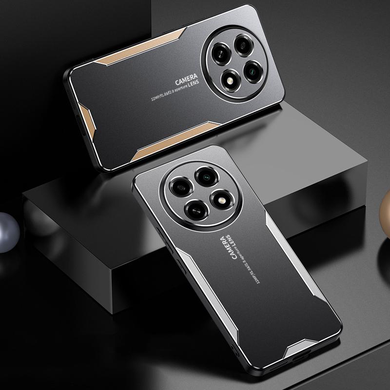 For Oppo A2 Pro 5G Shockproof Cover Aluminum Alloy Phone Protection Case
