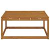 Outdoor Footstool Natural 79 x 79 x 37 cm