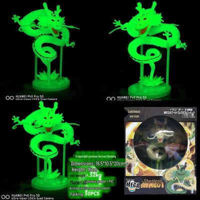 Leuchtende Dragon Ball Shenron Figur: Kreatives Desktop-Ornament & Geschenk