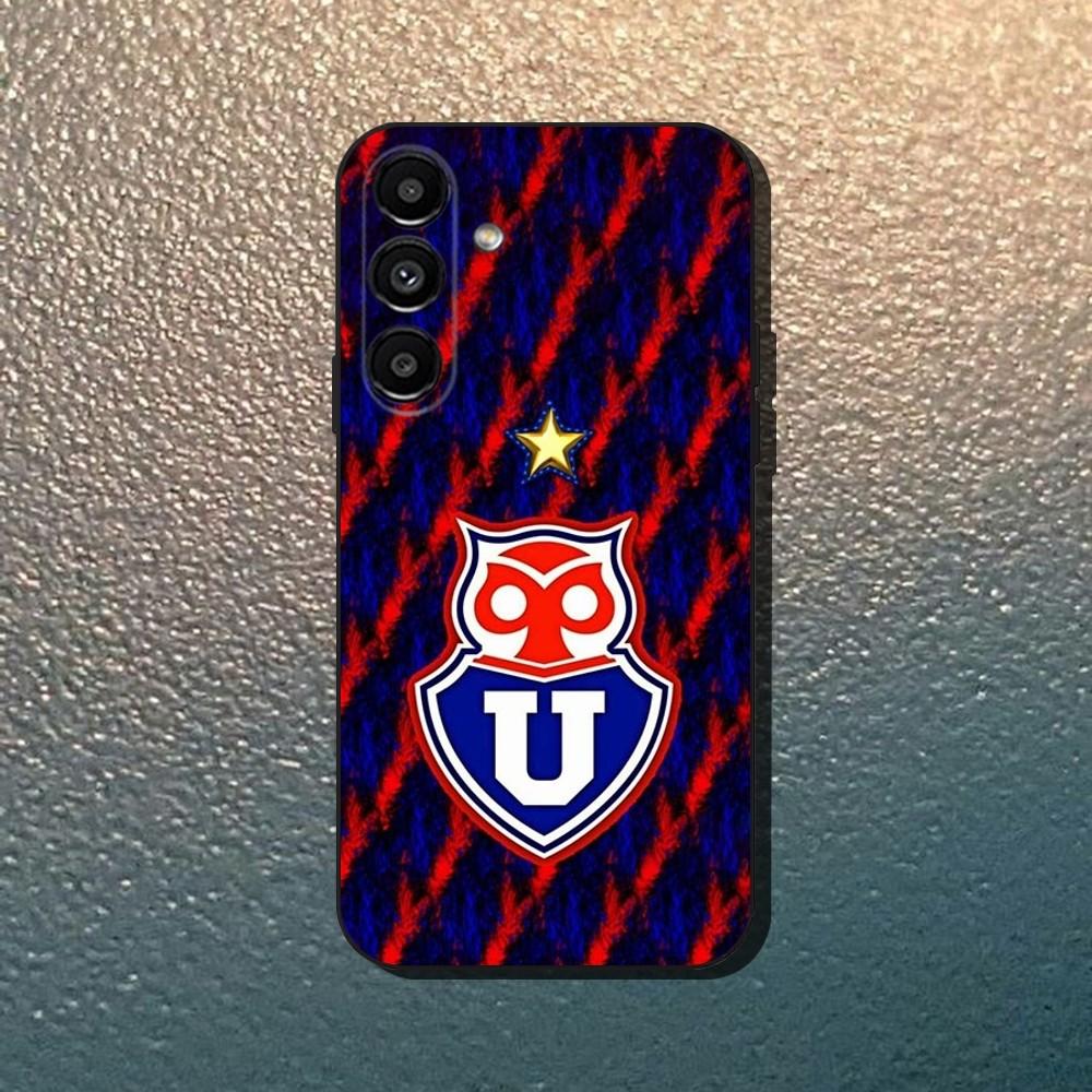 

Chile U-University Logo Phone Case For Samsung Galaxy A13,A21s,A22,A31,A32,A52,A53,A71,A80,Soft Black Shell Samsung a80
