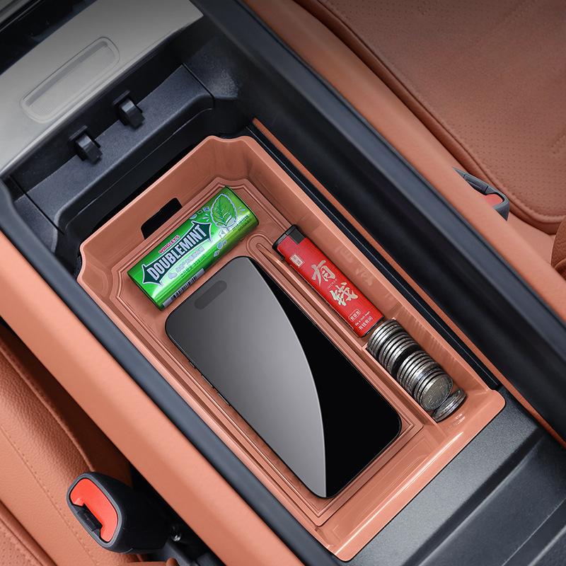 For Mercedes Benz GLC Class X254 W254 GLC260 GLC300  2024 Car Accessories Central Armrest Storage Box Organizer Tray Holder