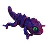 3D Printed Chameleon Figurine Movable Joints Mini Lizard Figure Articulated Animal