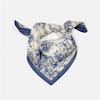 Small Fashion Bandannas Printed Square 53CM Kerchief Four Seasons Luxury Imitation Silk Scarves for Women