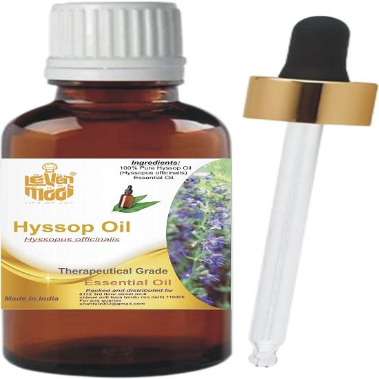 

Олія ісопу Levenmooi (Hyssopus officinalis) Чиста та Натуральна Ефірна Олія Терапевтичного Класу Скло 5 ml