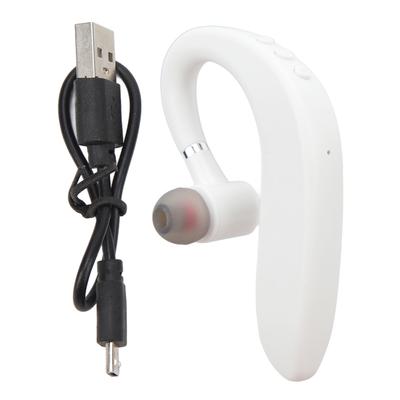 Bluetooth Headset Wireless Single Ear Earpiece Ultra Low Latency Hands Free Earphone with USB