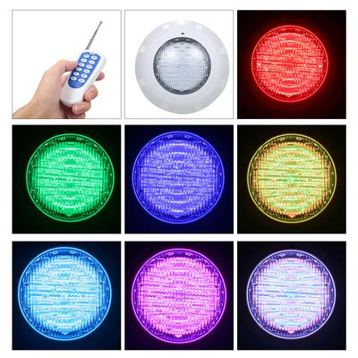 AC12V 45W LED RGB Schwimmbadbeleuchtung 7 Farbwechsel Unterwasserlampe IP68 Wasserdichte Poolleuchte