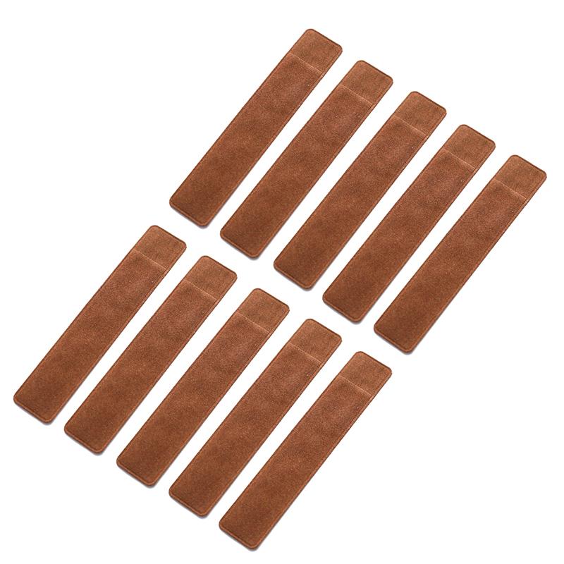 10 ks Sametové pouzdro na pero Pouzdro na plnicí pero Jednoduchá taška na tužky Retro obal na pero