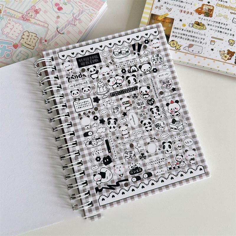 32-page Sticker Book Japanese Cute Childish Fun Paradise Sticker Book Cute Little Things Touch Film Matte Film Sticker Book Gift