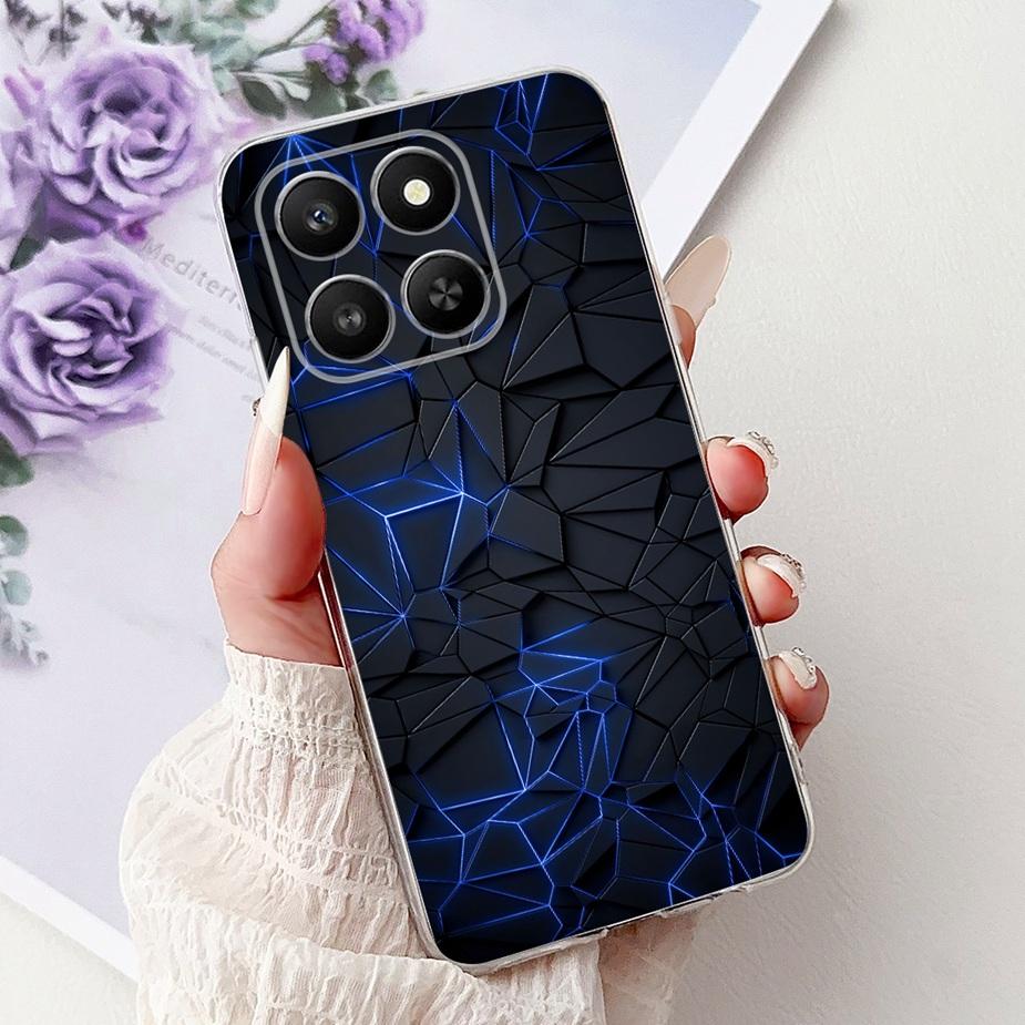 For Honor 400 Smart 5G Case LGN-NX1 Cute Cat Painted Cover Soft Silicone Case For Honor X7d 4G HonorX7d 5G Honor400 Smart Bumper