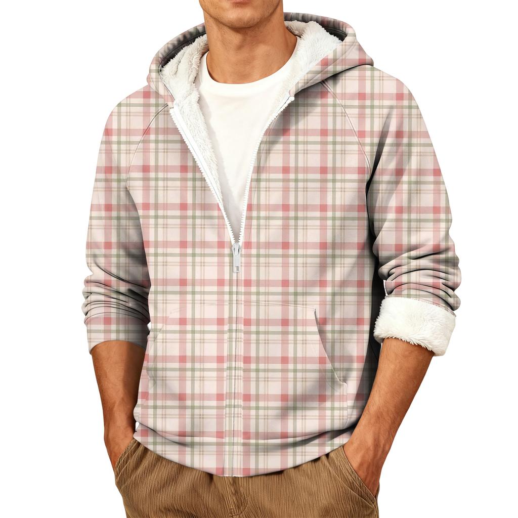 Men's Casual Warm Hooded Jacket