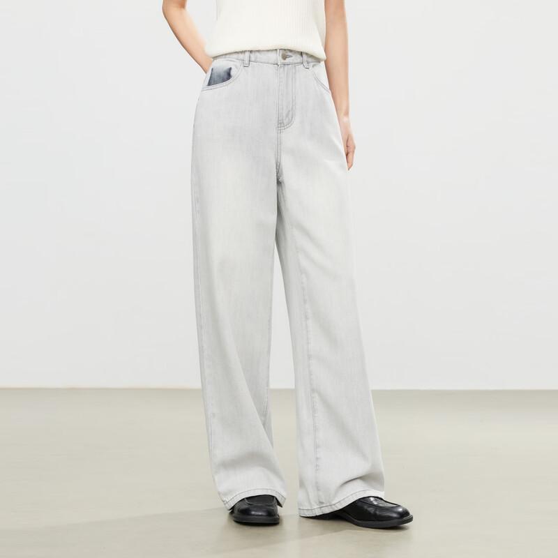 Elva' Island Women's Summer Straight-Leg Jeans