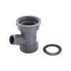 Simple Sewer Branch Connector Y-shaped Kitchen Drain Pipe Adapter Sink Drainpipe Adapter  Bathroom