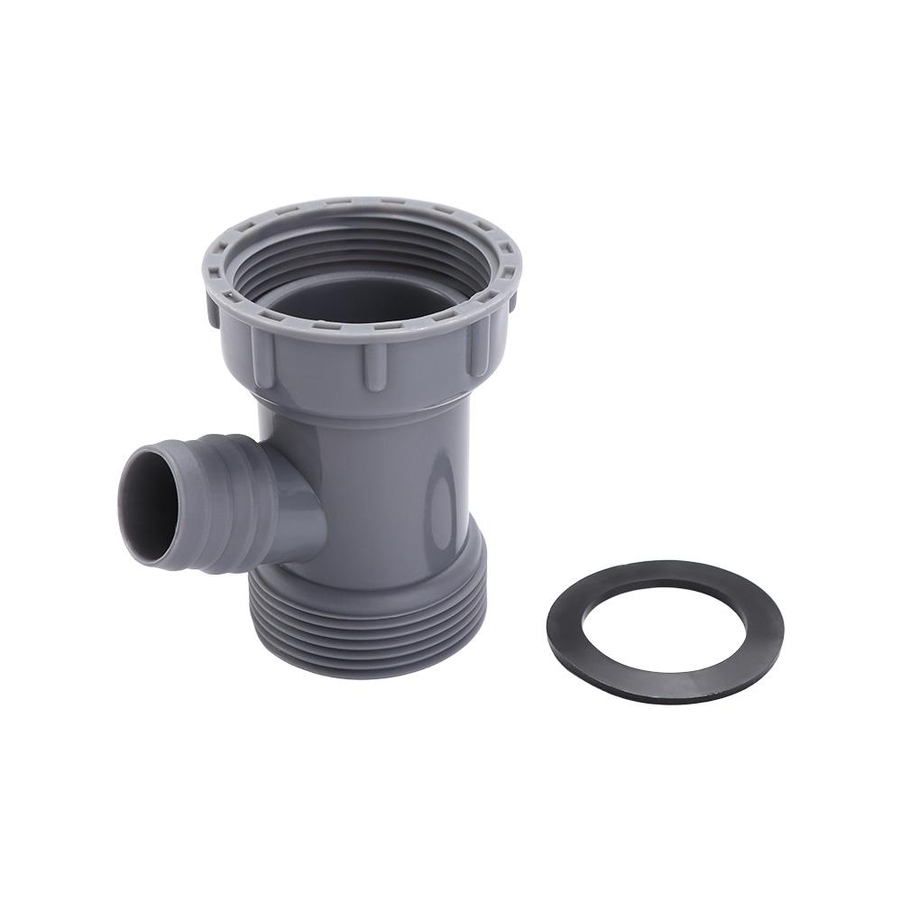 Simple Sewer Branch Connector Y-shaped Kitchen Drain Pipe Adapter Sink Drainpipe Adapter Bathroom